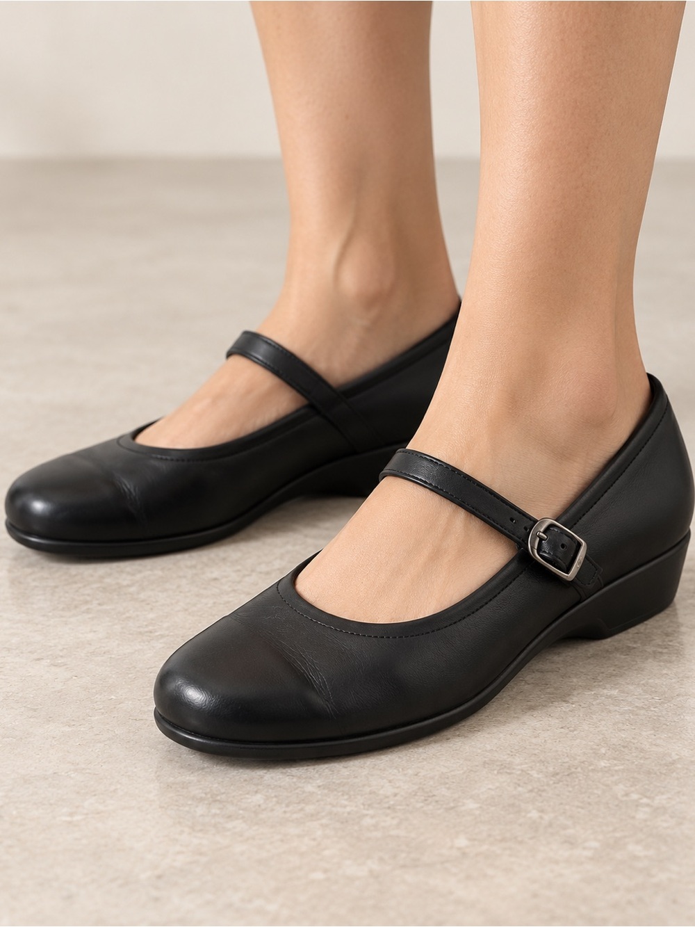 SAS MARIA BLACK MARY JANE COMFORT SHOES leader size 9W